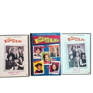 💰BOGO FREE Facts of Life Season 3 DVD Set